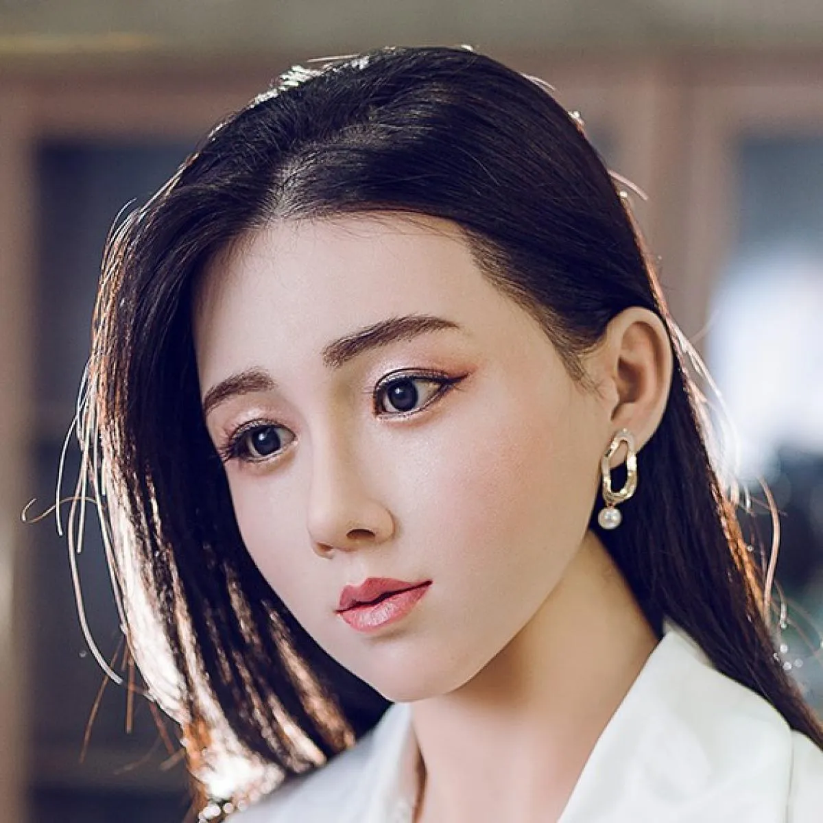 XYDoll - Leila - Sex Doll Head - M16 Compatible - Natural