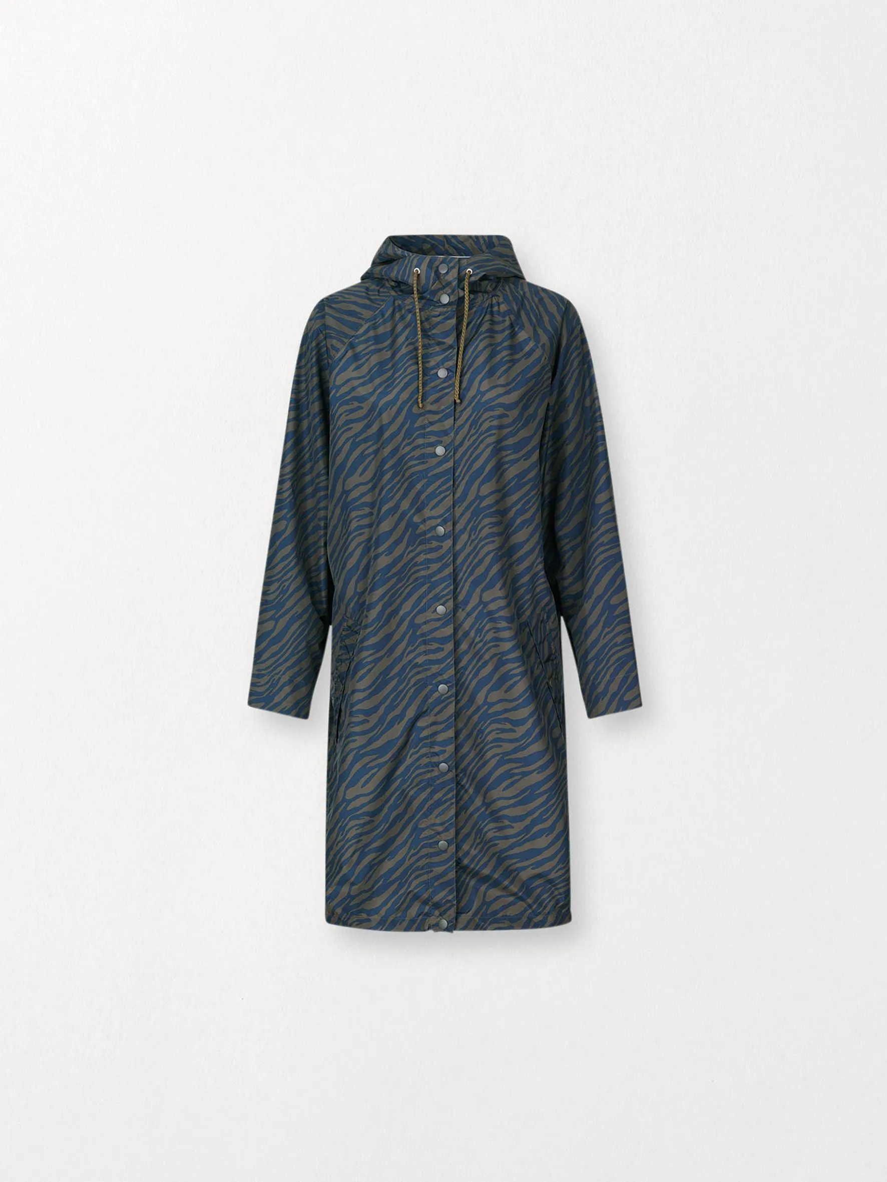 Zebra Magpie Raincoat