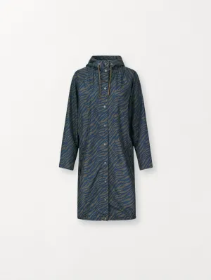 Zebra Magpie Raincoat