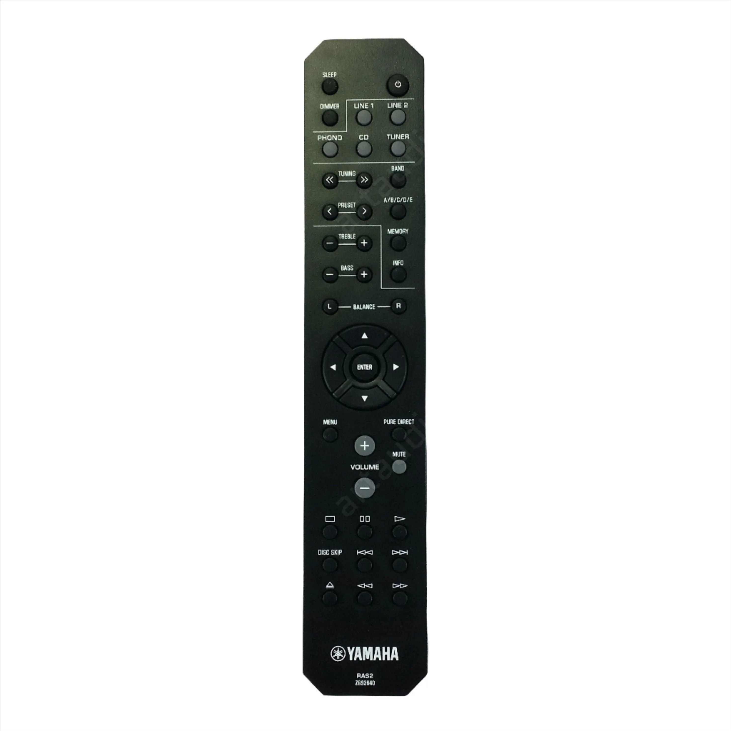 ZG93640 Remote Control RAS2 for Yamaha Amplifier A-S201